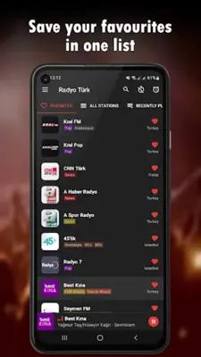 Radyo Türk - Canlı Radyo Dinle android App screenshot 5